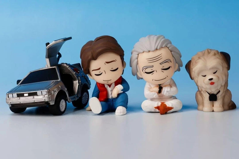 Kata Zun Fig. Ritorno al futuro Set completo Figure Capsule Toy UFFICIALE GIAPPONE