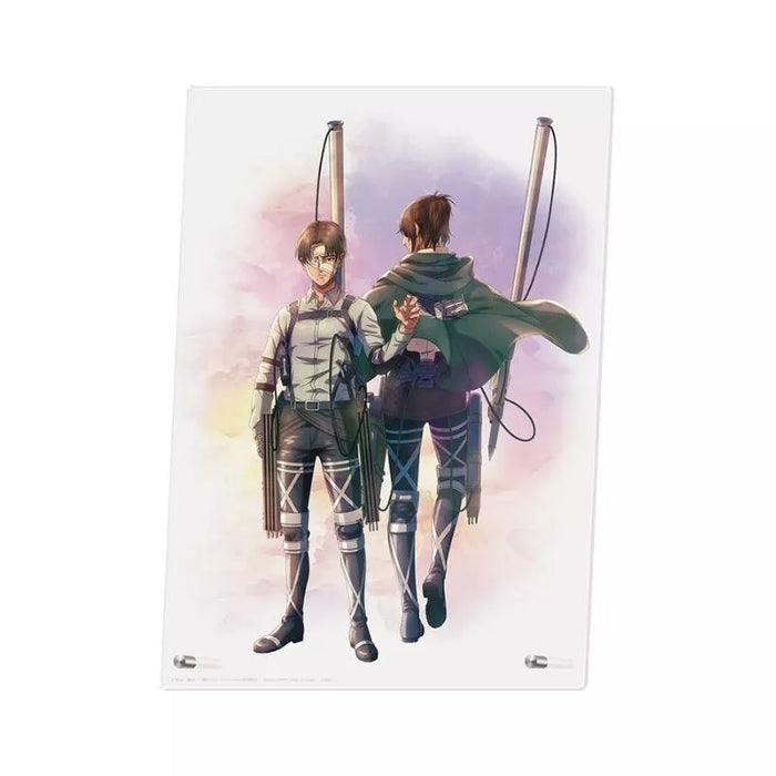 Ichiban Kuji The Rumbling Attack on Titan Levi & Hanji E Acrylic Board JAPAN