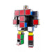 BANDAI Chogokin Rubik's Cube Action Figure JAPAN OFFICIAL