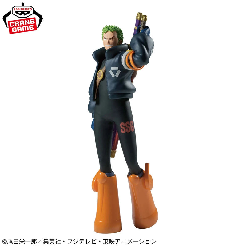 Banpresto One Piece LE Départ Roronoa Zoro ver. Figurine Egghead JAPON