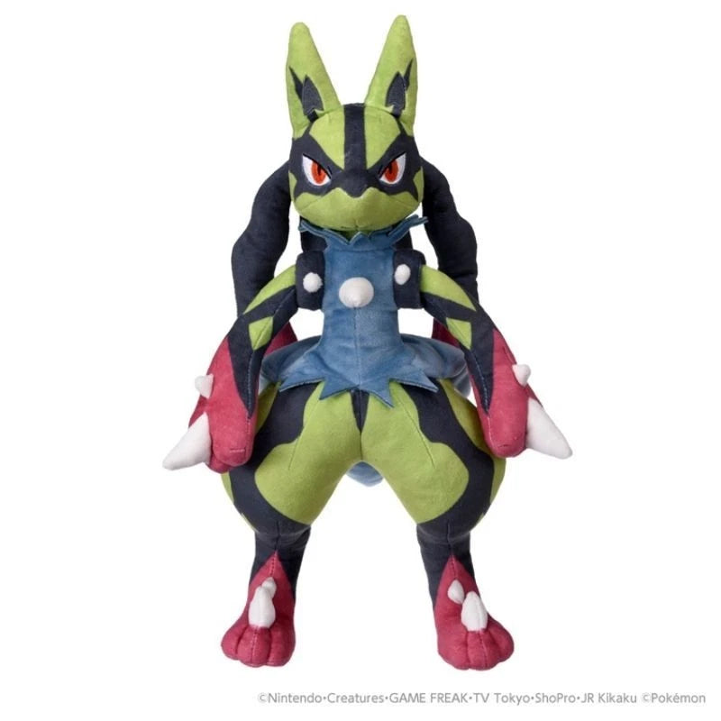 Pokemon Mega Lucario Shiny Ver. Plush Doll JAPAN OFFICIAL