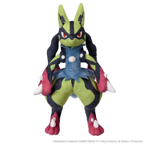 Pokemon Mega Lucario Shiny Ver. Plush Doll JAPAN OFFICIAL