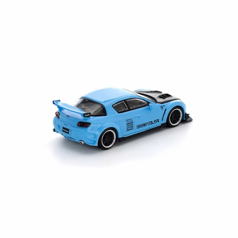 Mazda RX-8 RE Amemiya Bleu clair 1/64 Voiture miniature JAPON OFFICIEL