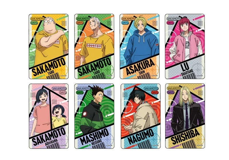 Sakamoto Days Deco Sticker 20Pack Box Candy Toy JAPAN OFFICIAL