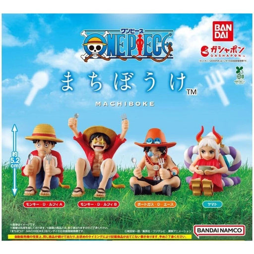 BANDAI Machibouke One Piece Complete Set Figure Capsule Toy JAPAN OFFICIAL