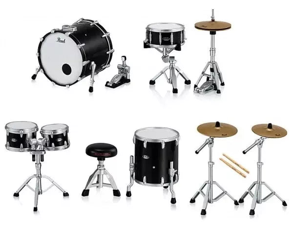 BANDAI Pearl Drums Miniature Collection Complete Set Figure BANDAI Pearl Drums Miniature Collection Complete Set Figure