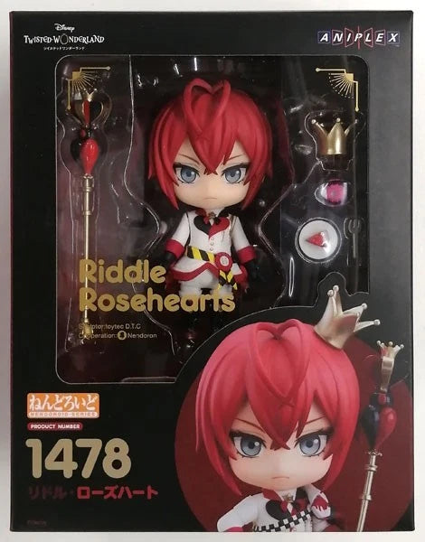 Nendoroid Disney Twisted Wonderland Riddle Rosehearts Action Figure JAPAN