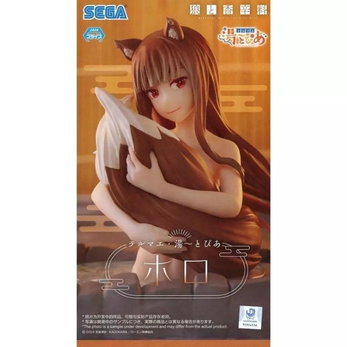 Sega Thermae Utopia Spice and Wolf Merchant encontra a figura sábia de Wolf Holo