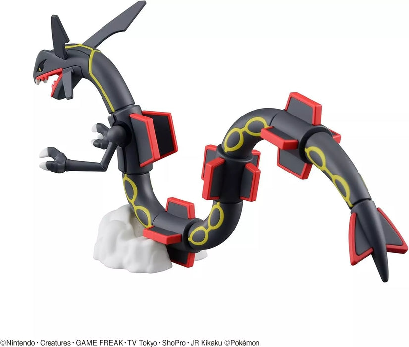 BANDAI Pokemon The Black Rayquaza Model Kit JAPAN OFFICIAL