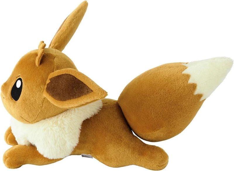 Pokemon Center Original Nesoberi Eevee Muñeco de peluche de tamaño real OFICIAL DE JAPÓN