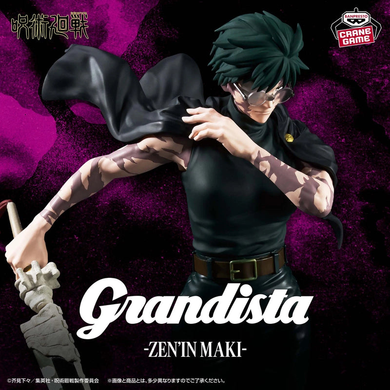 BANDAI Grandista Jujutsu Kaisen Maki Zenin Figure JAPAN OFFICIAL