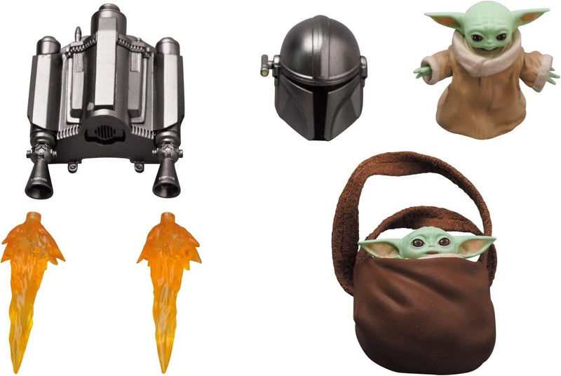 Medicom Toy MAFEX No.200 The Mandalorian Ver.2.0 Action Figure UFFICIALE GIAPPONE