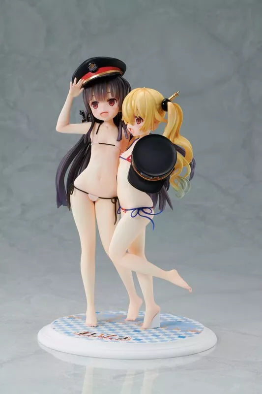 Maitetsu Letzter Lauf!! Hachiroku & Olivi 1/6 Figur JAPAN OFFIZIELL