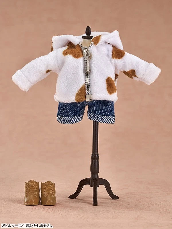 Nendoroid Doll Outfit Set Animal Hoodie Coffee Milk JAPAN OFFICIAL