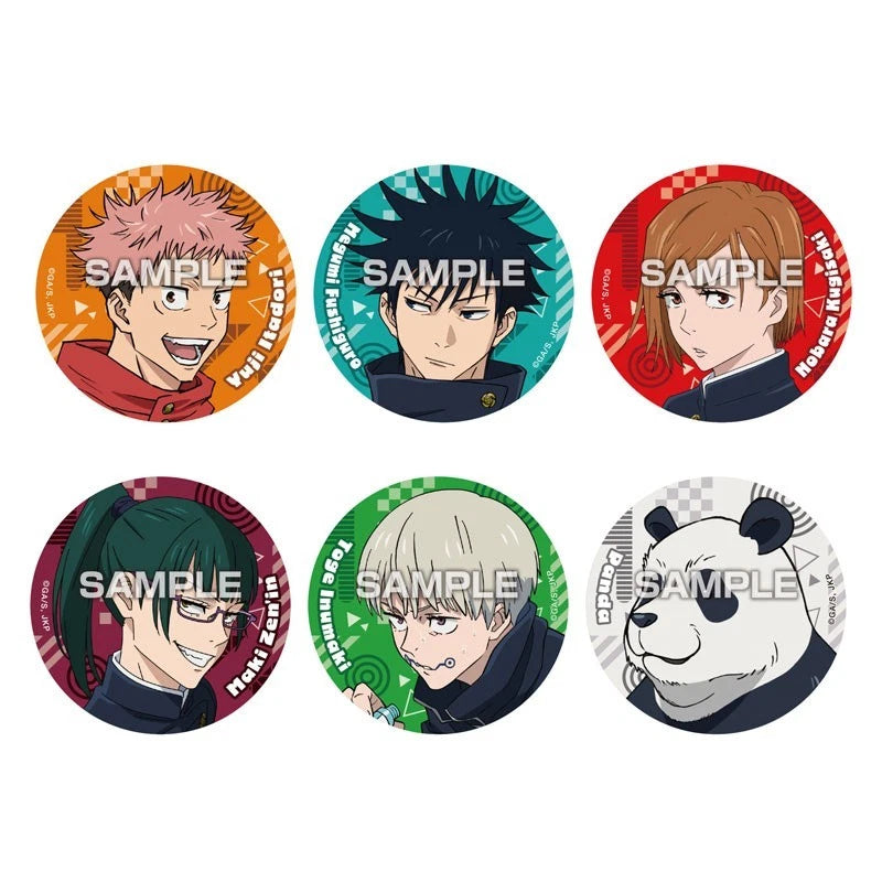 Jujutsu Kaisen Tin Badge Collection Gum 10Pack Box Candy Toy JAPAN OFFICIAL