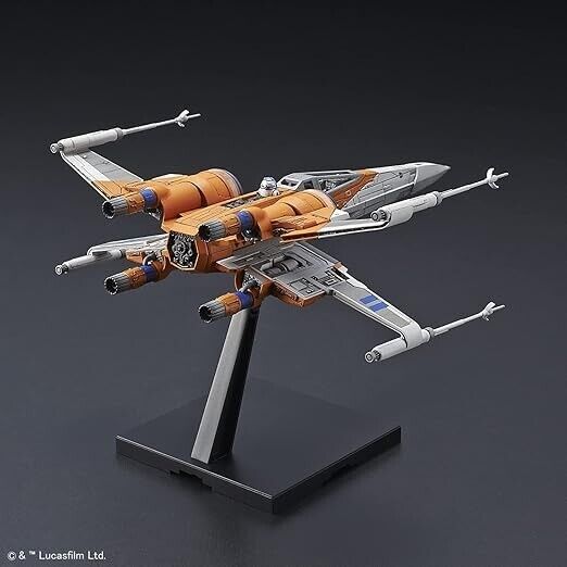 BANDAI Star Wars Poe's X-Wing Fighter The Rise of Skywalker Model Kit JAPAN