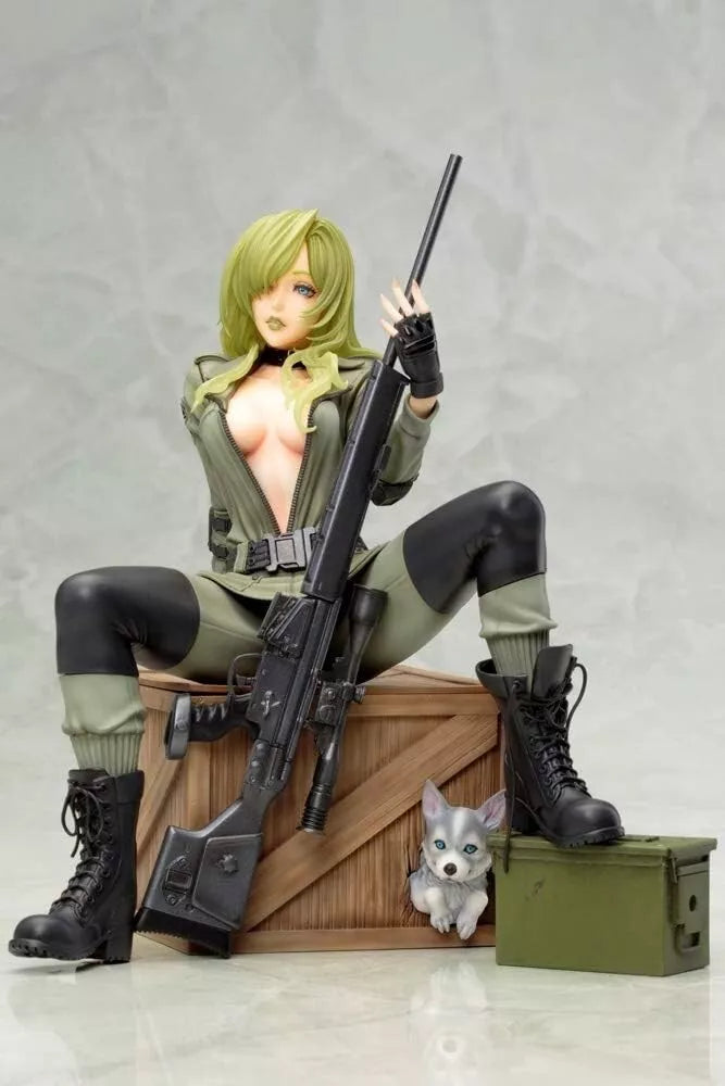 Kotobukiya Metal Gear Solid Bishoujo Sniper Wolf 1/7 Figura JAPÃO OFICIAL