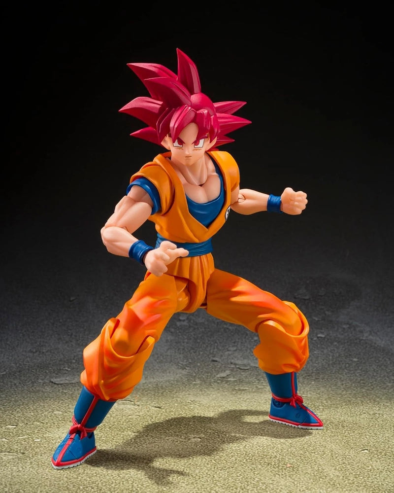 S.H.Figuarts Dragon Ball Super Super Saiyan God Son Goku God Aura Action Figure