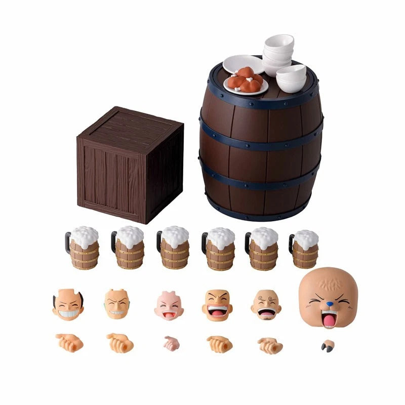 BANDAI S.H.Figuarts ONE PIECE Straw Hat Pirates Utage Set Figure JAPAN OFFICIAL