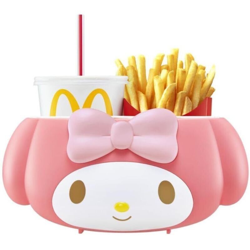 Sanrio My Melody McDonald's Potato & Drink Holder Limited JAPAN