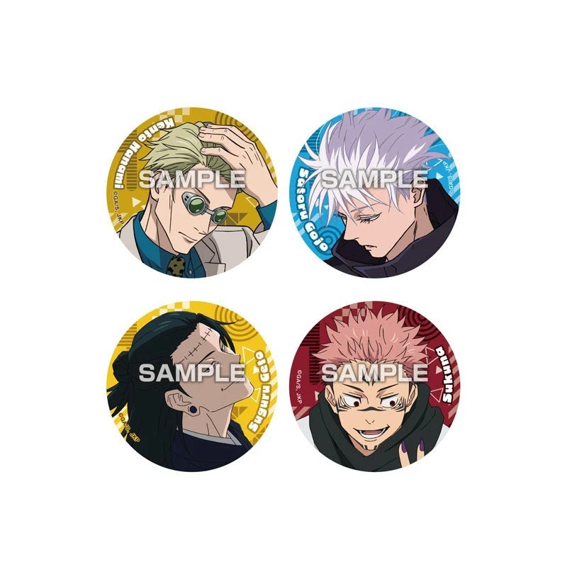 Jujutsu Kaisen Tin Badge Collection Gum 10Pack Box Candy Toy JAPAN OFFICIAL