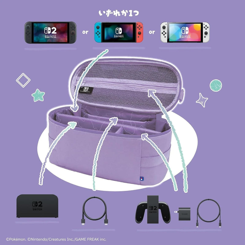 HORI Pokemon Ditto Storage Bag for Nintendo Switch 2 JAPAN OFFICIAL