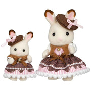 Epoch Sylvanian Families Sweet Chocolate Pair Set Chocolate Rabbit Girl & Baby