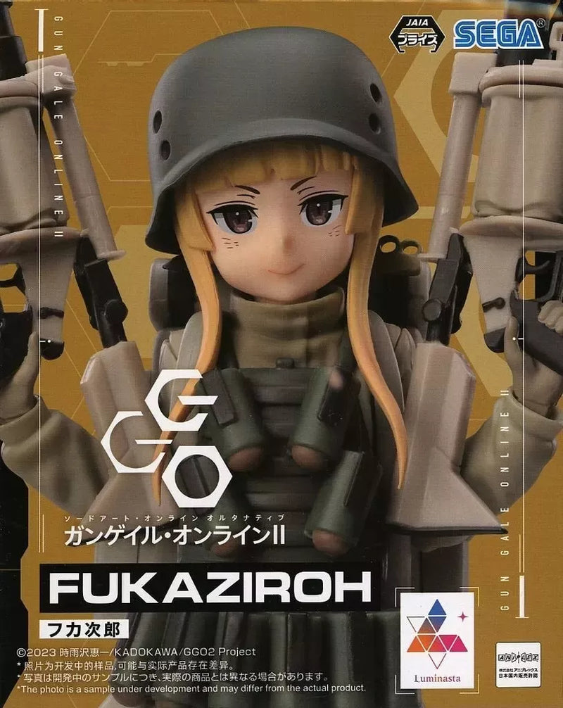SEGA Luminasta Sword Art Online Figurine alternative Gun Gale Online Fukajiro