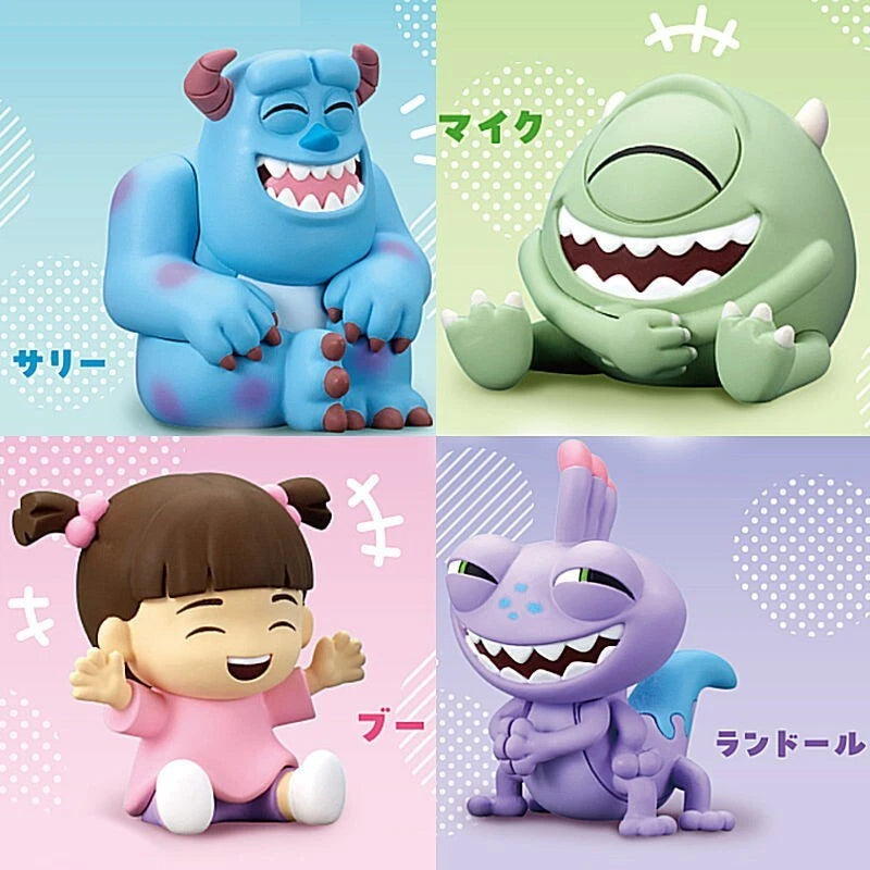 HAHAHA! Fig. Monsters Inc. Complete set Figure Capsule toy JAPAN OFFICIAL