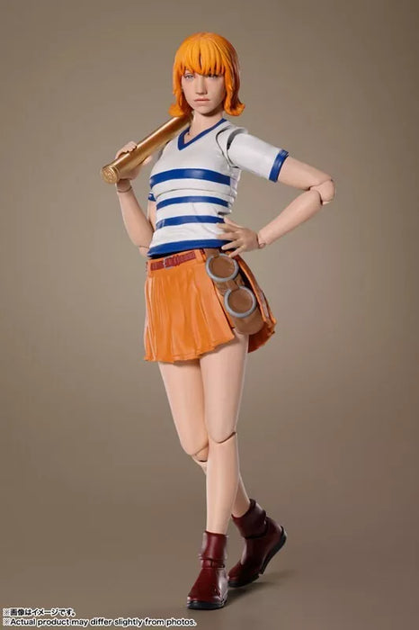 Bandai S.H.Figuarts Netflix One Piece Nami Acción Figura Oficial de Japón