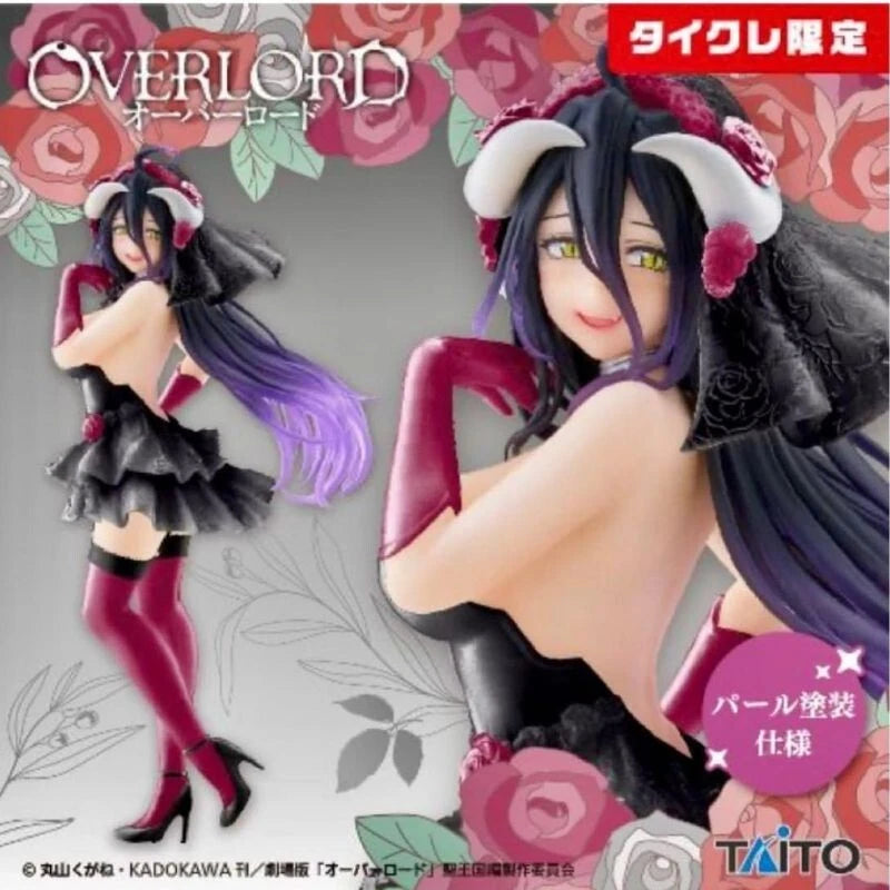TAITO Coreful Figure Overlord Albedo Wedding ver. Limited Figure JAPAN OFFICIAL