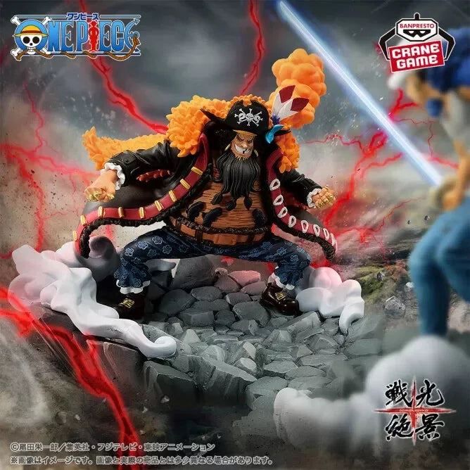 Banpresto Senkou Zekkei One Piece Law & MARSHALL.D.TEACH Figure Set of 2 JAPAN