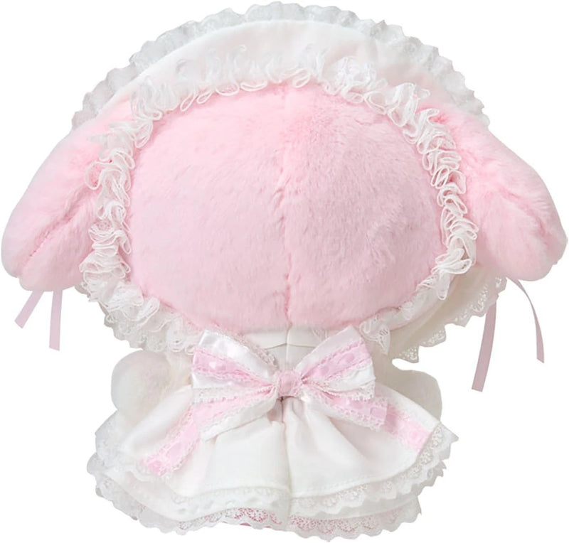 Sanrio My Melody White Frill Plush Doll JAPAN OFFICIAL