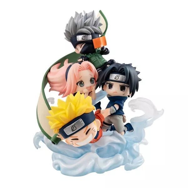 FIGUNIDADE NARUTO SHIPPUDEN EQUIPE SETE GRUPO! Figura Japão Oficial