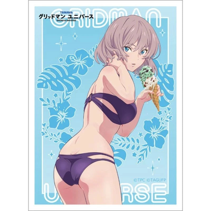 Gridman Universe Illustration Sleeve Mujina Swimsuit JAPAN OFFICIAL