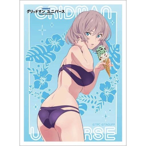 Gridman Universe Illustration Sleeve Mujina Swimsuit JAPAN OFFICIAL