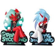 Monitor Top Figure Panty & Stocking with Garterbelt Scanty & Kneesocks 2 Set