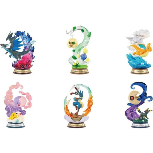 RE-MENT Pokemon Swing Vignette Collection 4 All 6 types Set Figure JAPAN