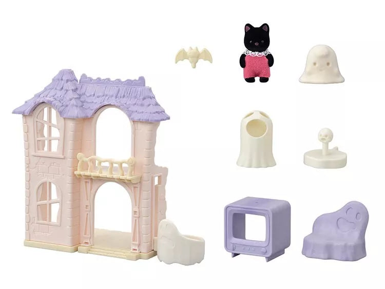 Epoch Sylvanian Families Dokidoki Haunted House Set Ko-67 JAPAN OFFICIAL