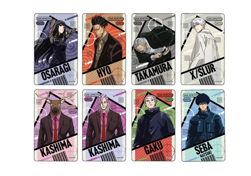 Sakamoto Days Deco Sticker 20Pack Box Candy Toy JAPAN OFFICIAL