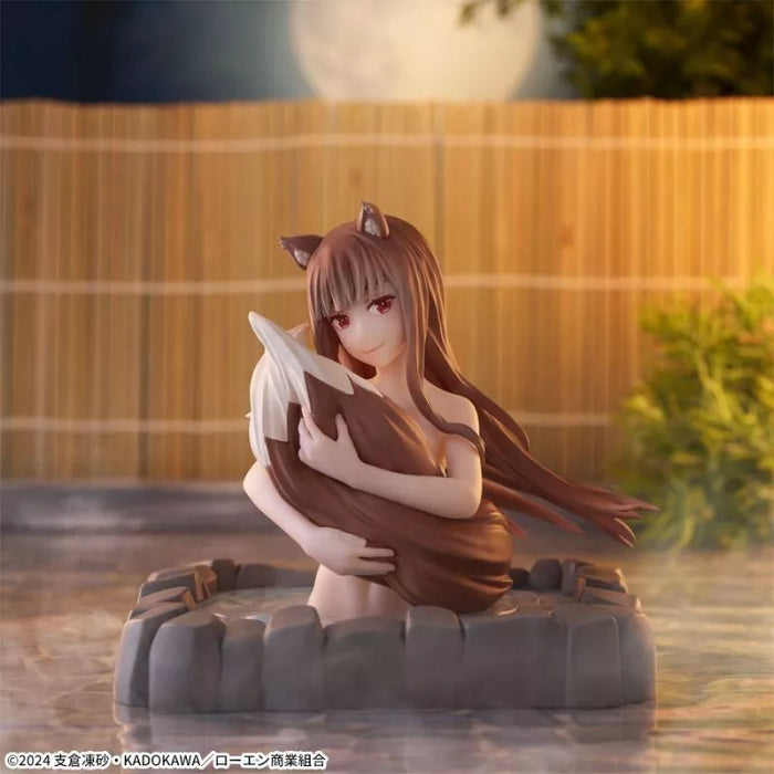 Sega Thermae Utopia Spice and Wolf Merchant encontra a figura sábia de Wolf Holo