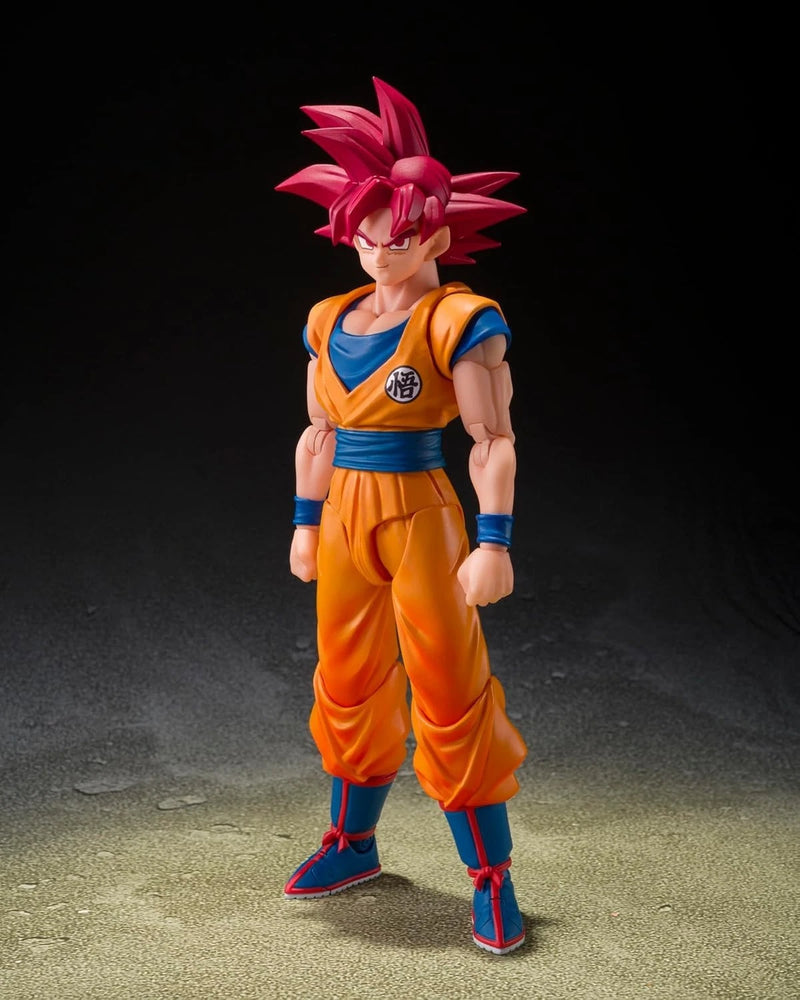 S.H.Figuarts Dragon Ball Super Super Saiyan God Son Goku God Aura Action Figure