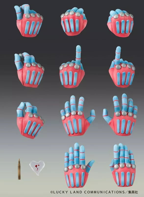 Estátua de super ação JoJo's Bizarre Adventure Part.IV Crazy Diamond JAPÃO