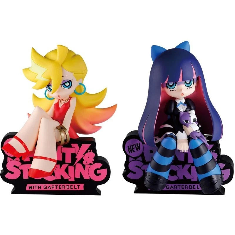Monitor Top Figure Panty & Stocking with Garterbelt Panty & Stocking 2 Set JAPAN
