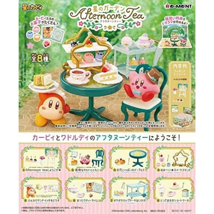 Re-Ment Kirby Star Garden Afternoon Tea Full Set of 8 Figure JAPAN OFFICIAL
