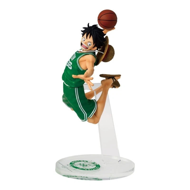 ONE PIECE x NBA Master Stars Piece The Monkey D Luffy Boston