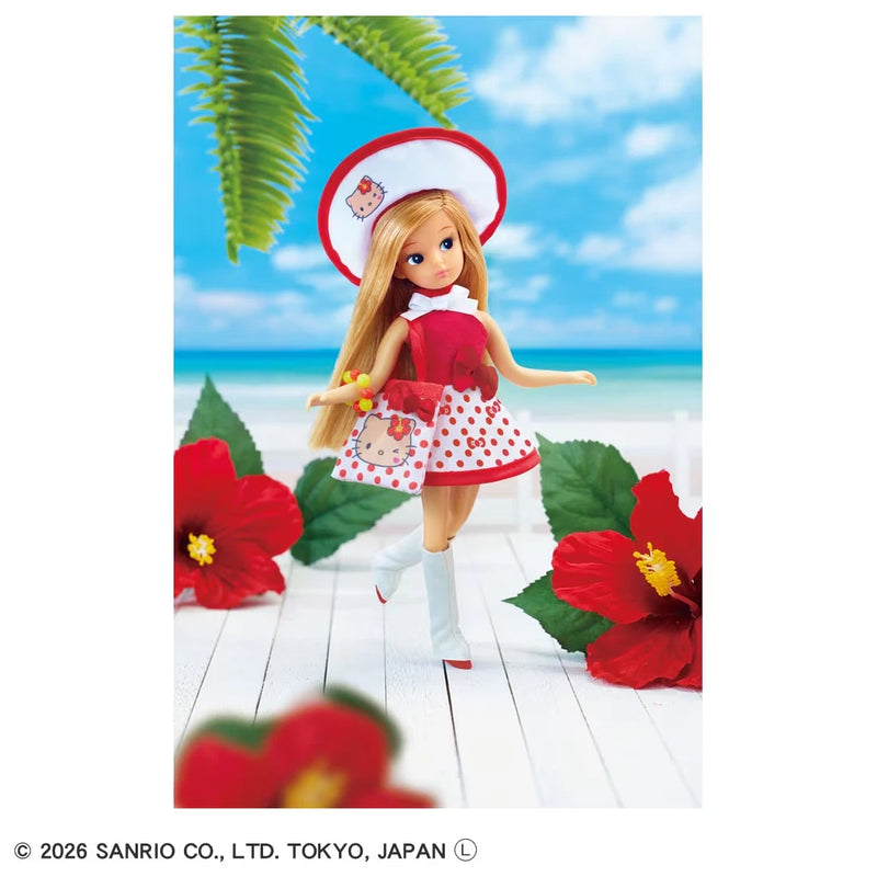Takara Tomy Licca Chan Retro Licca Sun Kissed Kitty Vacation Doll JAPAN OFFICIAL