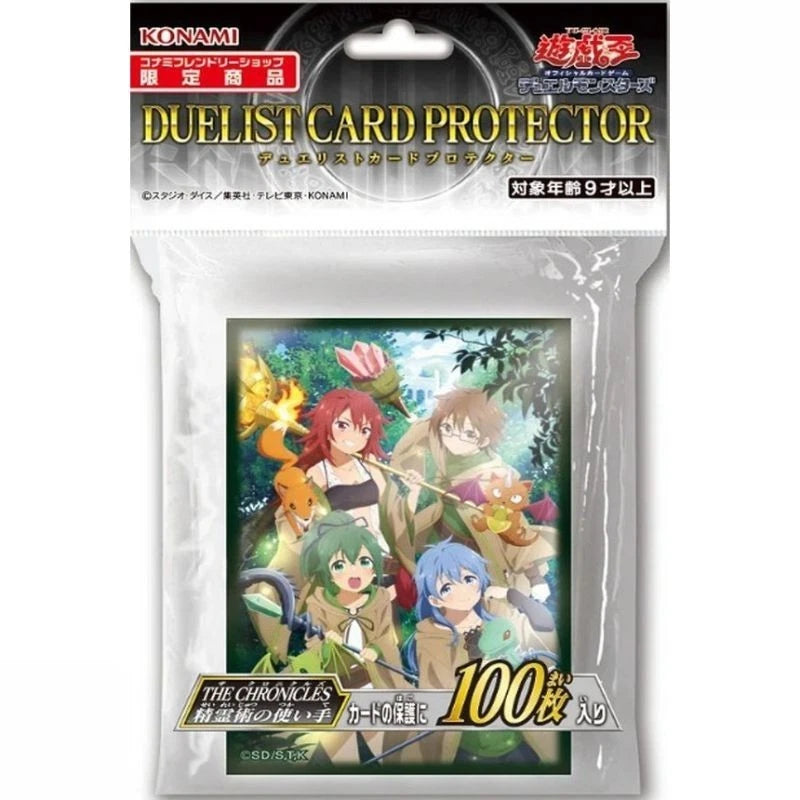 Yu-Gi-Oh OCG Duelist Card Protector THE CHRONICLES Spirit Charmers Sleeves JAPAN