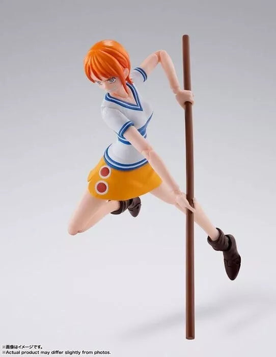 Bandai S.H.Figuarts One Piece Romance Dawn Nami Acción Figura Oficial de Japón