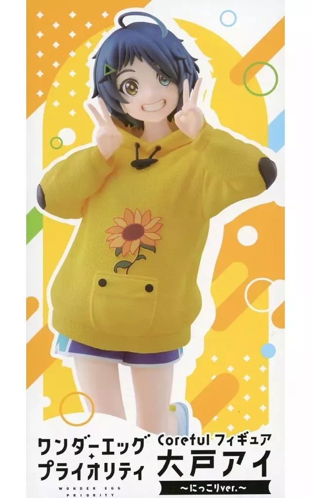 TAITO Coreful Figure Wonder Egg Priority Ai Ohto Smile Ver JAPÃO OFICIAL